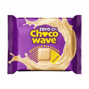 Белый шоколад без сахара Chocowave, 60 г. Срок годности до 28.02.2027 г.